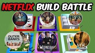 NETFLIX BUILD BATTLE in BLOXBURG