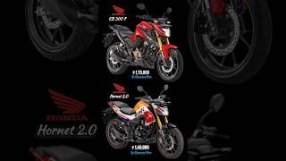  Honda CB 300 F Vs Hornet 2.0 | Colours 