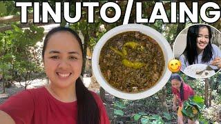 NAGLUTO KAMI NG TINUTO O LAING | TULUNGAN SA PANG-ULAM PARA SA HAPUNAN|vlog#692