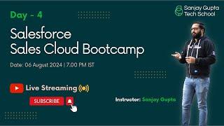 Day - 4 | Salesforce Sales Cloud | Lead Management | Convert Lead, Web-to-Lead, Lead Assignment