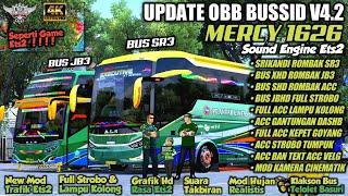 OBB BUSSID V4.2 TERBARU MERCY OH1626 | Grafik Hd, Sound Ets2, Full Rombak Bus | Bus Simulator Id