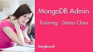 MongoDB Admin | Practical Session | GangBoard