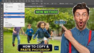 How to copy and paste photoshop 2024 | photoshop tricks and tips