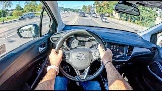 2023 Opel Crossland [1.2 Turbo 110HP] |0-100| POV Test Drive #1836 Joe Black