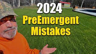 Lawn Preemergent Tips and Mistakes