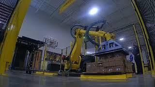 Robotic Box Palletizer | Exact Automation