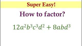 Easily Master Grade 8 Math: Factoring Polynomials with Common Monomial Factor