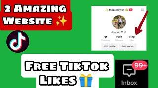 free tiktok likes 2023 - 2 best website for free tiktok likes - unlimited tiktok likes trick