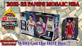 2025 YouTube March Madness! Best Box Wins!!  2021-22 Panini Mosaic Basketball hobby box