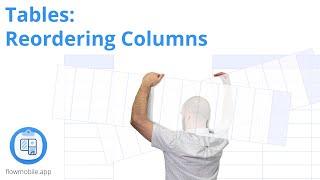 Tables :: Reordering Columns