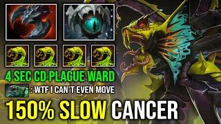 WTF 150% SLOW Can't Move Hyper Mid Skadi Venomancer 4 Sec CD Skill Spam Plague Ward Dota 2