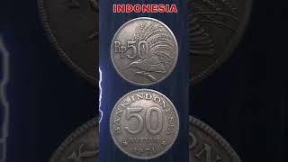 Indonesia 50 Rupiah 1971.#shorts #coinnotesz