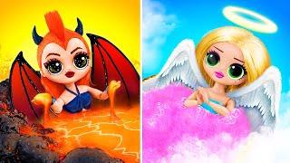 Ангел и Демон - 9 идей для кукол ЛОЛ Сюрприз