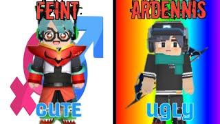 "Cute" Feint fights "Ugly" Ardennis in Emulator! 