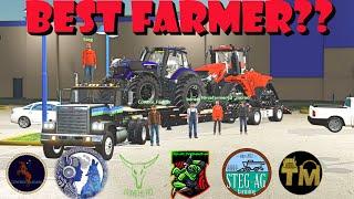 WHO IS THE BEST FARMER IN FARM SIM???   SUSQUEHANNA RIVER VALLEY FS22