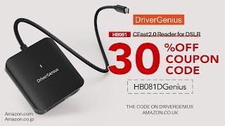 DriverGenius HB081 CFast2.0 USB-C Card Reader Review Made by ParadiseBizz Youtube Channel