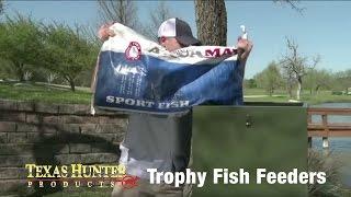 Directional Fish Feeders for Ponds and Lakes by Texas Hunter Products