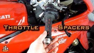 Panigale Throttle Spacers | Tinkering