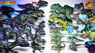 Giganotosaurus vs Indoraptor vs Scorpios Rex! Jurassic World Dominion Toys, Camp Cretaceous