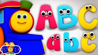 ABC Capital & Small Letters + More Educational Videos & Children Music by Bob The Train