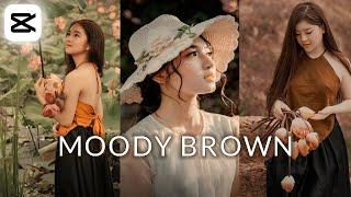 How to Edit MOODY BROWN Effect with Your Smartphone in Just 2 Minutes! | Capcut Tutorial