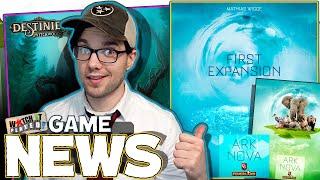 Board Game Expansions, New Releases, & Announcements! | Board Game News!