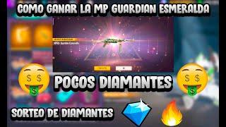 SACANDO LA MP40 GUARDIAN ESMERALDA CON POCOS DIAMANTES - ASI FUNCIONA EVENTO DE RULETA - FREE FIRE