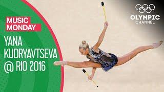 Impressive Clubs Routine by Yana Kudryavtseva to "Black Gold" | Music Monday