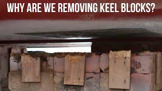 Removing 10 Keel Blocks From Under the Battleship: Why? How?