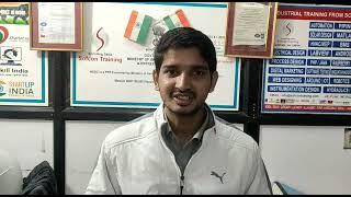 Got Job After PLC Automation Training in Sofcon Noida - Manoj Patel (Diploma in Electrical)