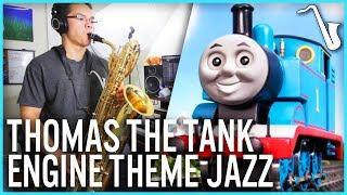 Transforming the Thomas the Tank Engine Theme Into Fast Bebop Jazz (with 3 Saxophones)