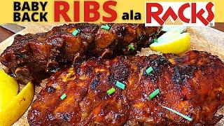 BABY BACK RIBS ala RACKS Recipe | Restaurant Style HACK! Easy no oven | Recipe Copycat