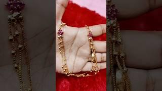 Necklace designs #jewellery @jeeva raj creations தமிழ்