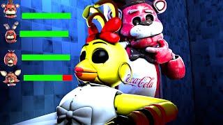 [SFM FNaF] Top 5 COCA COLA ANIMATRONICS vs Fights WITH Healthbars