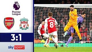 Blackout! Van Dijk & Alisson schenken Gunners den Sieg | Arsenal - Liverpool | Highlights - PL 23/24
