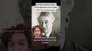 Joseph Lyons vs the Measles - Fun PM Facts Part 10