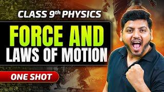 Force and Laws of Motion Class 9 | Class 9 Newton's Laws of Motion | Physics by Raghvendra Sir