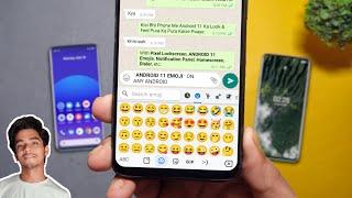 How to Get ANDROID 11 Features on Any Android :  Emoji, Dialer, Homescreen, Lockscreen, everything