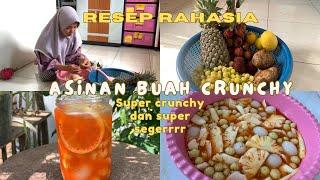 RESEP RAHASIA ASINAN BUAH YANG SUPER SEGER DAN CRUNCHY