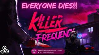 Killer Frequency: Full Gameplay Walkthrough -Everyone Dies - NO Commentary