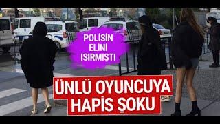 Polisin elini ısırmıştı! Oyuncu Feyza Civelek'e hapis şoku