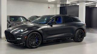 Aston Martin DBX707 Cote d'Azure on Vossen  - Revs + Walkaround in 4k