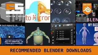 This weeks recommended Blender (free) Downloads