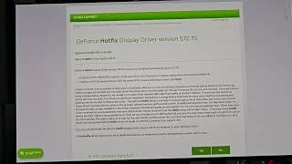 Nvidia driver hot fix. 572.75.  Another mixed bag. Also, a possible solution to black screen.