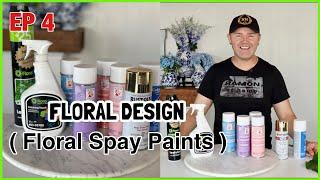 DIY Floral Design / Floral Spray Paint And Floral Food For Floral Arrangements / Ramon At Home