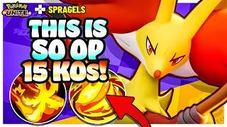 Delphox Fire Spin Is TRULY BUSTED | Pokemon Unite