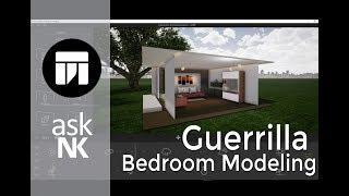 TwinMotion 2019 - Guerilla Bedroom Modeling