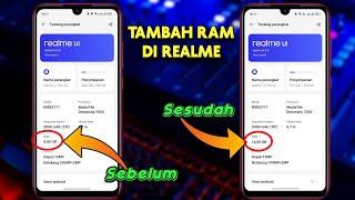 Cara Menambah Kapasitas RAM Di Hp Realme