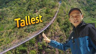 Visiting the TALLEST HANGING BRIDGE in the Philippines