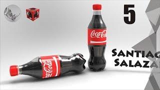 Tutorial Rhino 3D | Modelar Botella de Coca Cola (5/8)